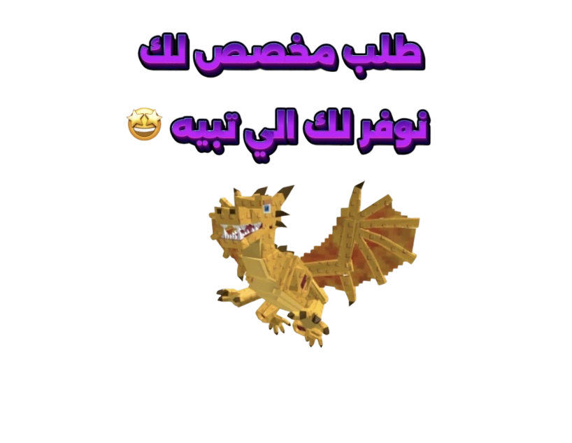 طلب مخصص لك – ماب السرقه