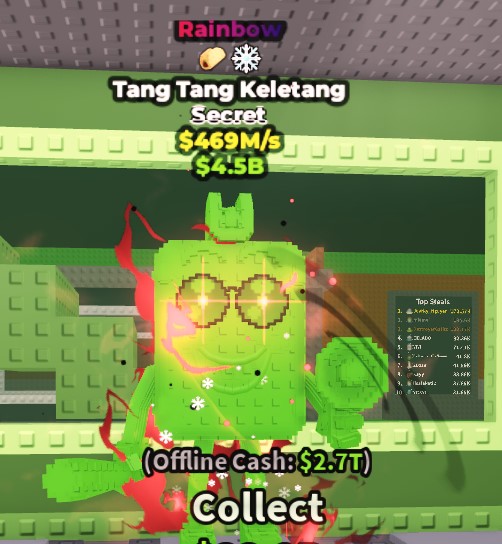 Tang Tang keletang رينبو يعطي 469 مليون بالثانيه