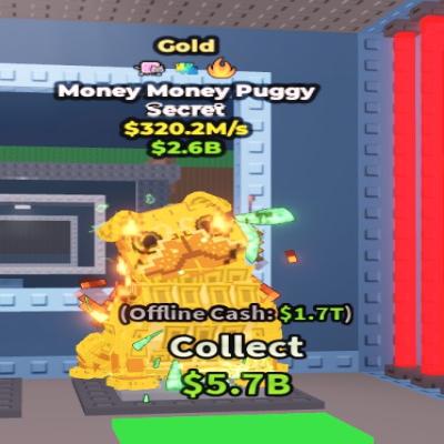 Money Money puggy مطور يعطي 320 مليون بالثانيه