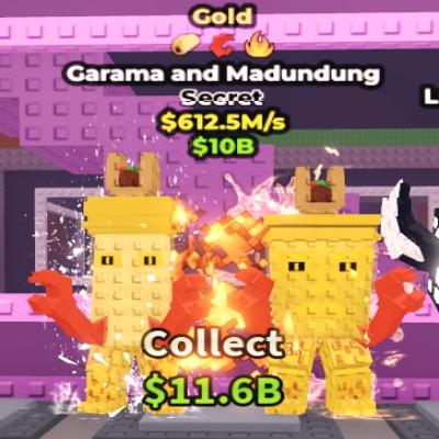 قاراما قولد + 3 تطويرات يعطي 612 مليون بالثانيه